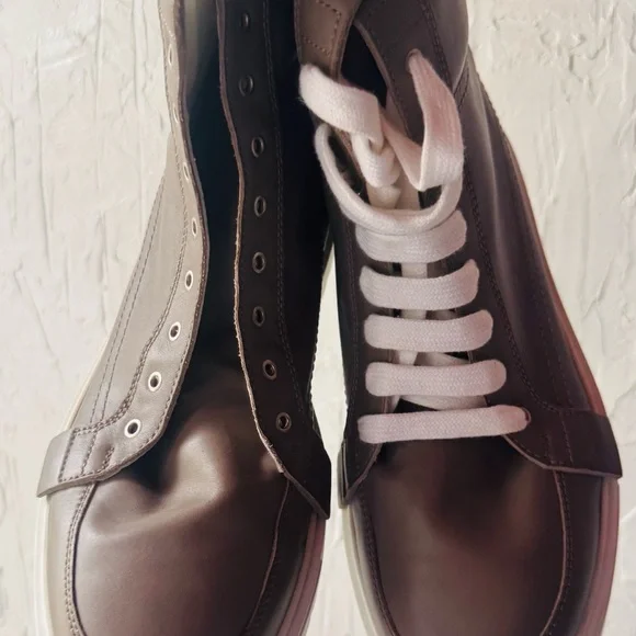 Kris Van Assche grey High-Top Sneakers